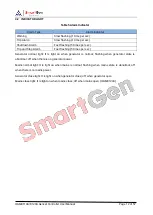 Предварительный просмотр 12 страницы Smartgen HGM8100A User Manual