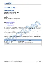 Preview for 4 page of Smartgen HGM8151 User Manual