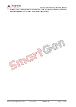 Предварительный просмотр 8 страницы Smartgen HSC960 User Manual