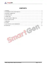 Preview for 3 page of Smartgen HT40N User Manual