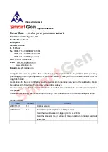 Preview for 2 page of Smartgen MGC120 User Manual