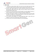 Preview for 9 page of Smartgen MGC120 User Manual