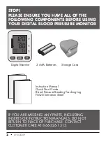 Preview for 2 page of smartheart 01-527 Instruction Manual