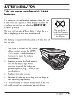 Preview for 9 page of smartheart 01-527 Instruction Manual