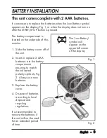 Preview for 9 page of smartheart 01-556 Instruction Manual