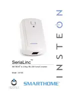 Preview for 1 page of Smarthome SeriaLinc 2410S Owner'S Manual