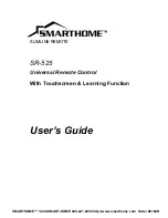 Предварительный просмотр 1 страницы Smarthome SR-525 User Manual