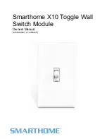 Smarthome X10WS467 Owner'S Manual предпросмотр