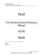 SmarTire Systems GENII Reference Manual preview