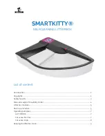 SmartKitty SELF CLEANING LITTER BOX User Manual preview