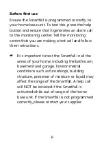 Предварительный просмотр 6 страницы Smartlink Smartfall-Blue User Manual