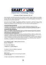 Preview for 18 page of Smartlink TRMBV915 User Manual