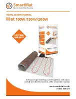 SmartMat Mat 100W Installation Manual preview