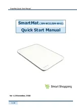 Preview for 1 page of SmartMat SM-W32 Quick Start Manual