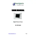 Preview for 1 page of Smartparts SP-DPF84BW User Manual