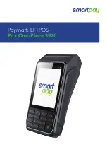 Preview for 1 page of SmartPay Pax One-Piece S920 Quick Start Manual