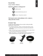 Preview for 3 page of Smartpond PZF850 Manual