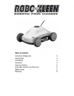 SmartPool Robo-Kleen Owner'S Manual preview