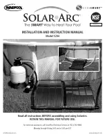 SmartPool SolarArc S204 Installation And Instruction Manual preview