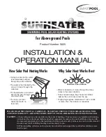 Preview for 1 page of SmartPool Sunheater S425 Installation & Operation Manual