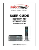 SmartPower DSS1500RT-TBF User Manual preview