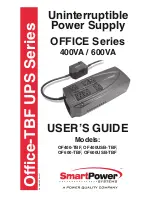 Preview for 1 page of SmartPower OF400-TBF User Manual