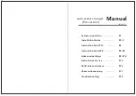 Preview for 1 page of Smartreefs Tosta-PRO Manual