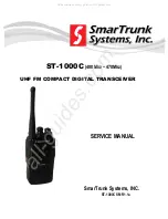 SmarTrunk Systems SC-1000C Service Manual preview