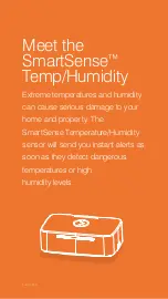 SmartSense Temp/Humidity Booklet preview