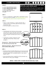 Предварительный просмотр 9 страницы SmartStore SM3025 Assembly Instructions Manual