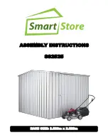 SmartStore SS2525 Assembly Instructions Manual предпросмотр