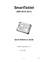 SmartTablet SMT-8010 Quick Reference Manual preview