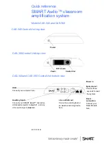 Smarttech SMART Audio CAS-340 Quick Reference preview