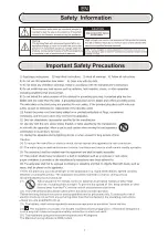 Preview for 3 page of Smarttech SMT43F30UV2M1B1 Instruction Manual