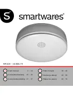 Preview for 1 page of Smartwares 10.006.74 User Manual