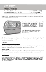 Preview for 1 page of SmartWay Solutions Talking Thermostat VT3000 User Manual