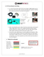 Preview for 8 page of SmartWitness CP2 Series Installation Manual