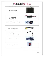 Preview for 4 page of SmartWitness CP4 Installation Manual