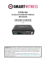 SmartWitness CP4S User Manual preview