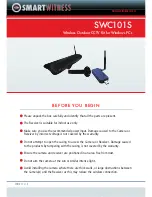 SmartWitness SWC101S User Manual preview