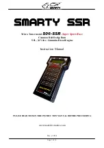 Предварительный просмотр 1 страницы Smarty SSR S06-SSR Instruction Manual