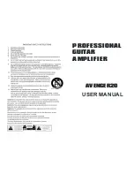 smarvo AVENGER20 User Manual предпросмотр