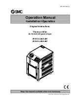 SMC Corporation HRS018-A 20 R Series Operation Manual preview