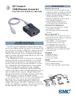 SMC Networks 2102USB/ETH - FICHE TECHNIQUE Specifications preview