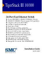 Preview for 1 page of SMC Networks 6826MPE Installation Manual