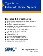 SMC Networks 7500A/VCP - annexe 1 Management Manual предпросмотр