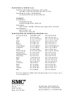 Preview for 316 page of SMC Networks 7500A/VCP - annexe 1 Management Manual
