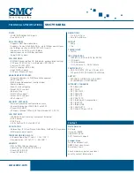 Preview for 2 page of SMC Networks 7904BRA FICHE Specification Sheet