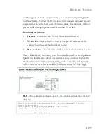 Preview for 251 page of SMC Networks 8612XL3 Management Manual