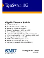 Preview for 1 page of SMC Networks 8708L2 Management Manual